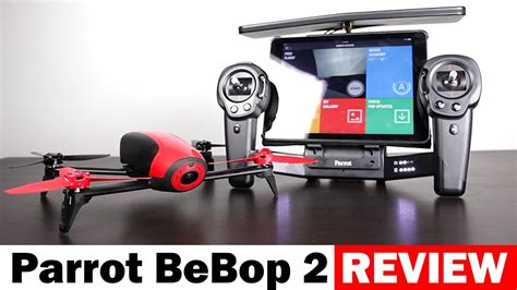 parrot bebop  drone  sky controller full review youtube