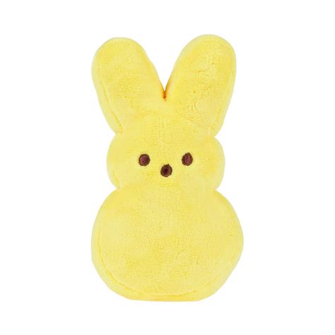 peeps bunny plush yellow  inches walmartcom