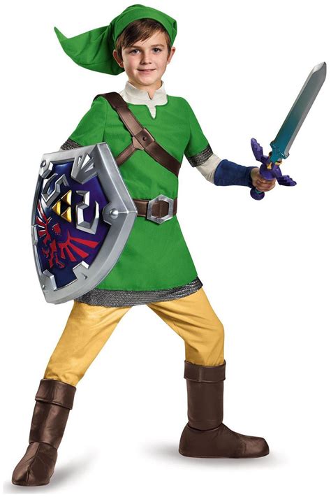 legend  zelda link deluxe child costume partybellcom