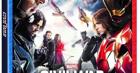 Disney At Heart Captain America Civil War On Blu Ray