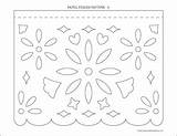 Picado Papel Template Easy Banners Tissue Templates Muertos Teacherspayteachers Mexican Diy Spanish Made Tpt Fiesta Paper Merrychristmaswishes Info Preview sketch template