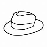 Sombrero Sombreros Colorear Clases Todas Imagui Haz Fichas sketch template