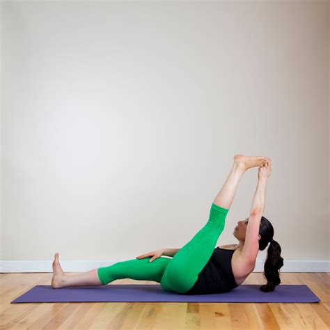Reclining Big Toe A Yoga Sequence For Tight Hips Popsugar Fitness