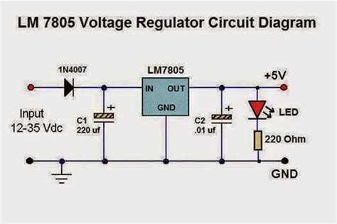 voltage regulator circuit diagram