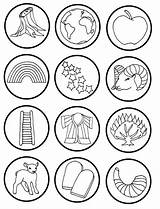 Coloring Jesse Tree Pages Ornaments Symbols Printable Printables Cliparts Clipart Templates Small Pdf Advent Christmas Kids Clip Craft Library Jesus sketch template