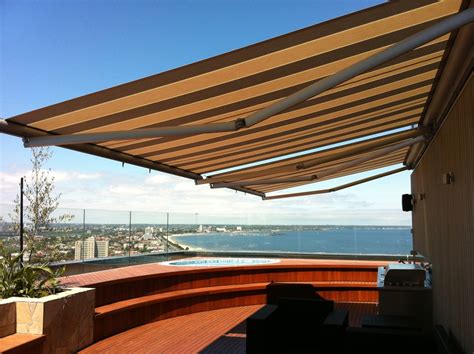 roof top retractable awning melbourne contemporary exterior melbourne  melbourne