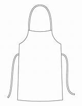 Apron Aprons Bestcoloringpages Sketch Webstockreview Clipground Parada Literaria Escuro sketch template