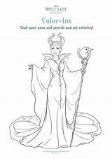 Maleficent Aurora Descendants Crazyadventuresinparenting Erben sketch template
