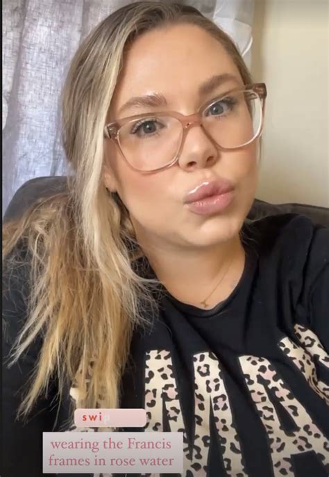 teen mom kailyn lowry shows off her plump new lips in a sexy selfie