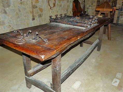 D31 Torture Rack In Castello Di Amorosa Cellar Bill