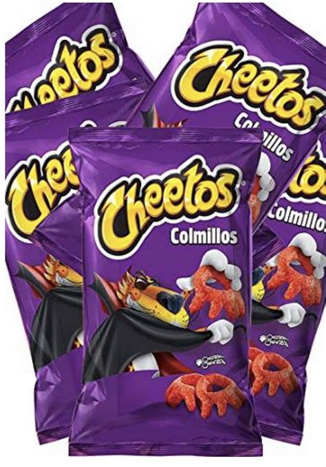 mexican chips sabritas cheetos colmillos 5 bags 27 g each