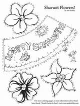 Shavuot Coloring Pages Crafts Activities Spring Activity Kids Torah Flower Color Happy Template Preschool Printable Jewish School Cut Cup Clipart sketch template