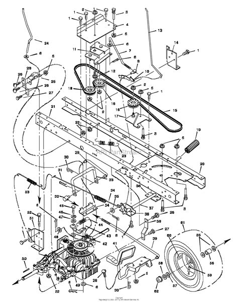 murray riding mower parts diagram  cantik