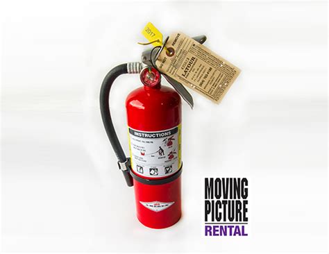 fire extinguisher moving picture rental