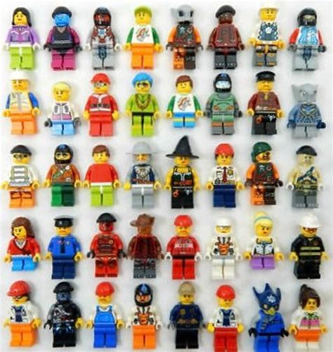 lego people pack de  authentic lego minifigures mezclan  etsy