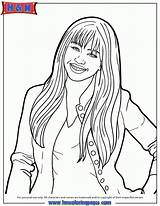 Coloring Pages Jessie Disney Hannah Montana Print Channel Characters Color Getcolorings Online Jessi Popular Printable Coloringhome sketch template