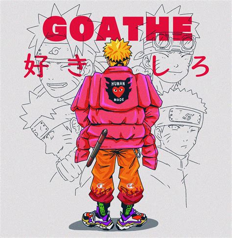 Goathe Combines His Love For Manga Anime Streetwear