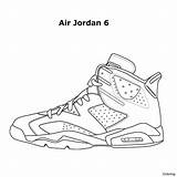 Jordan Coloring Pages Air Drawing Book Jordans Shoes Nike Vector Color Shoe Retro Vinci Da Printable Getdrawings Sketch Cartoon Noveltystreet sketch template
