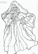 Yoda Emperor Palpatine Drawing sketch template
