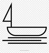 Sailboat Coloring Clipart Sail Pinclipart sketch template
