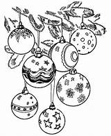 Drawing Ornament Christmas Coloring Ornaments Pages Balls Ball Decorations Beautiful Tree Print Drawings Trees Decoration Color Printable Sheets Getdrawings Colouring sketch template
