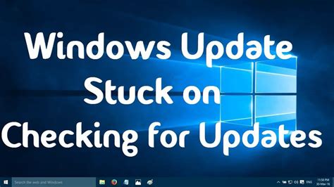 windows  update stuck  checking  updates tech folder