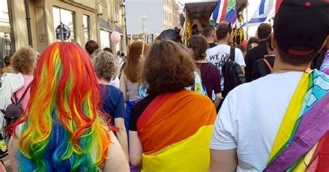 Lgbtq Gay Transgender People Celebrate Coming Out Day