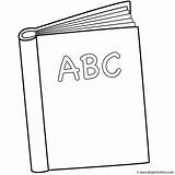 Book Abc Coloring Cover School Drawing Books Printable Back 100th Alphabet Getdrawings Bigactivities Printablee sketch template