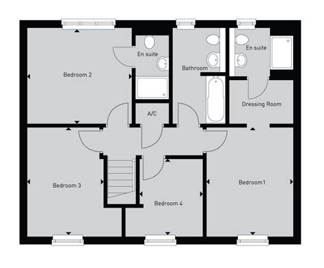 elegant  bedroom semi detached house plans  home plans design