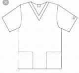 Scrubs Uniform Scrub Nurses Pages Holt sketch template