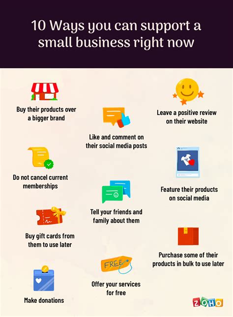 ways we can step up to help small businesses zoho blog