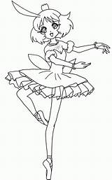 Coloring Princess Anime Tutu Pages Printable Color Animation Drawing Ballet Elfkena Games Deviantart Line Print Getcolorings Sailor Moon Library Popular sketch template