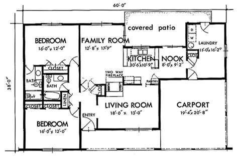 adobe southwestern style house plan  beds  baths  sqft plan   homeplanscom