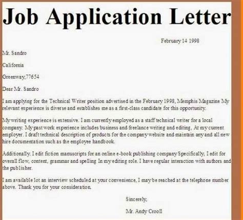 write application letter   job  nigeria coverletterpedia