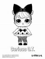 Coloring Pages Lol Surprise Qt Curious Girls Doll Printable Kids Cool Birthday Lotta Series Choose Board Print sketch template