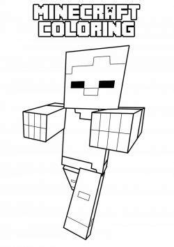 printable minecraft coloring pages collection coloringfile house