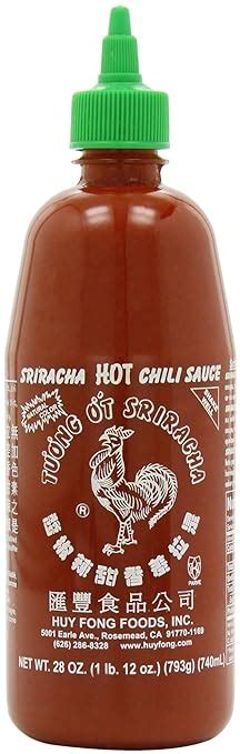 Sriracha Hot Chili Sauce Bottle 28 Ounce Grocery