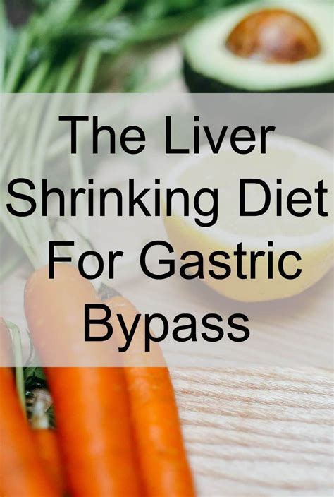 liver shrinking diet  gastric bypass patients  instant pot table liver shrinking diet
