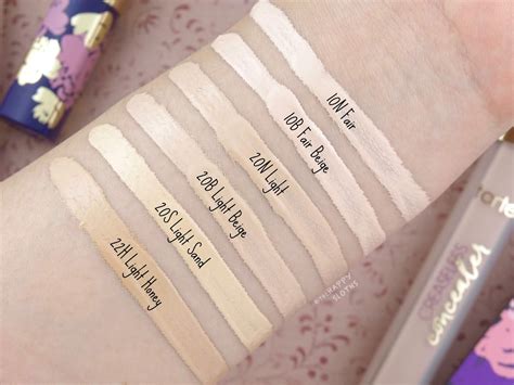 tarte creaseless concealer review  swatches  happy sloths beauty makeup
