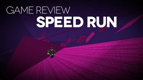speed run game review youtube