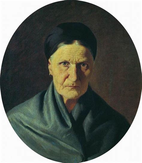 portrait of the artist s mother fyodor bronnikov作品 无水印高清图 麦田艺术