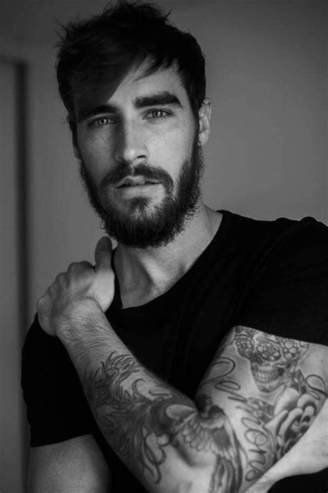 Pin By La Bookchic65 On Tastefully Tattooed Bearded Men Hair And