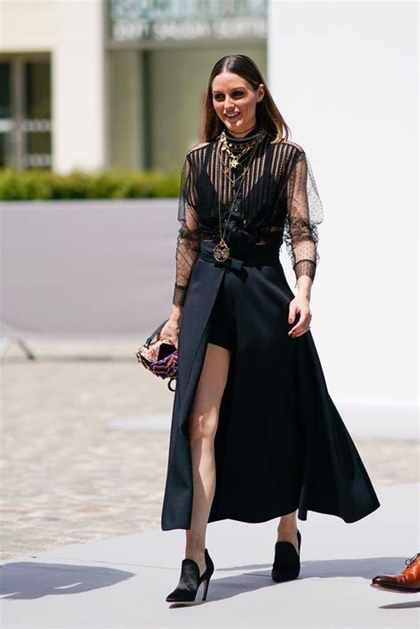 Olivia Palermo Attends The Dior Show During Paris Fashion Week Haute