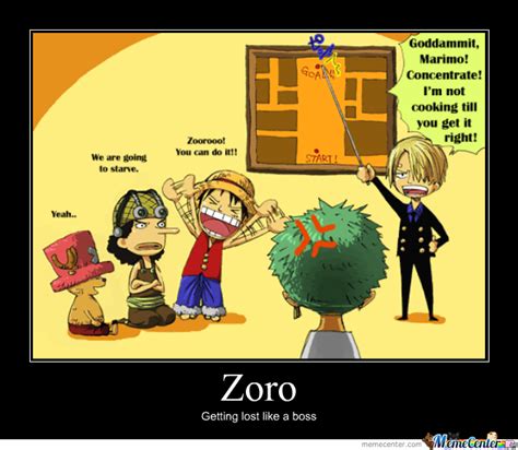 Zoro Lost By Whocares Meme Center
