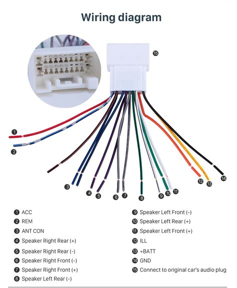wiring diagram pioneer stereo