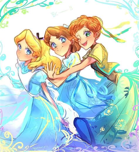My Anna Alice And Wendy Edit Disney Amino