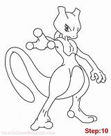 Mewtwo Mew Gratuit Pokémon Desenhar Legendaire Mangajam Supercoloriage Soleil Tekenplaat Abrir Azcolorir sketch template