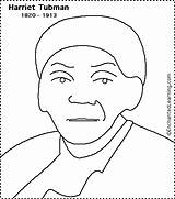 Tubman Harriet Coloring Enchantedlearning Printout Quiz History Color Printable Pages Underground Slave Railroad Timeline sketch template