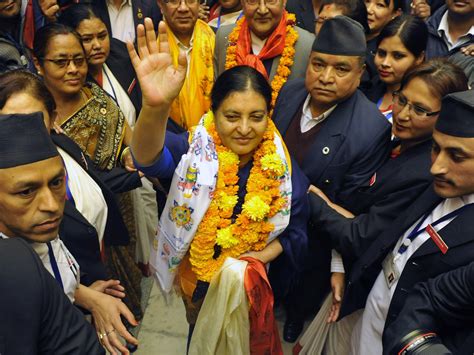 bidhya devi bhandari communist activist elected nepal s first female president asia news