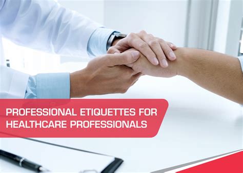 professional etiquettes for healthcare professionals